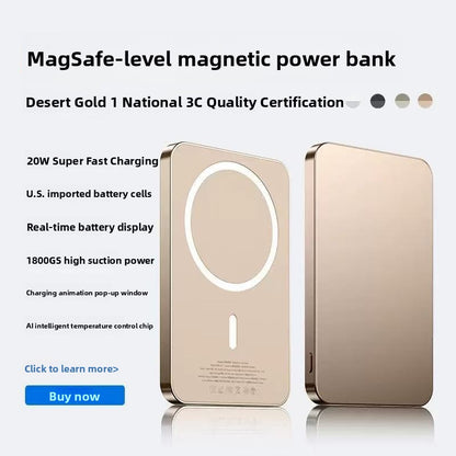 SnapCharger MagSafe Wireless Power Bank – Snap & Charge Magnetic Portable Charger