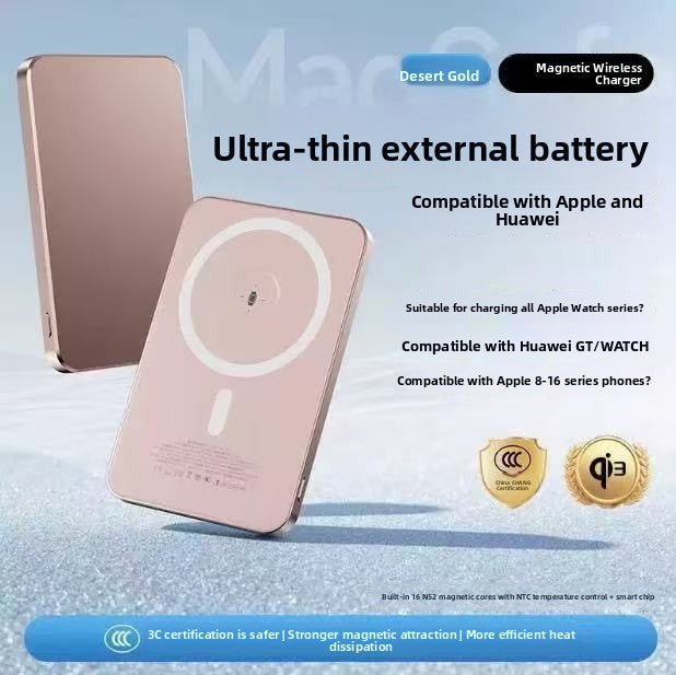 SnapCharger MagSafe Wireless Power Bank – Snap & Charge Magnetic Portable Charger
