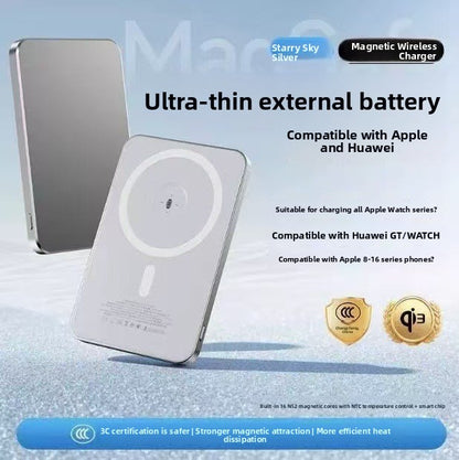 SnapCharger MagSafe Wireless Power Bank – Snap & Charge Magnetic Portable Charger
