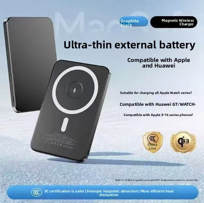 SnapCharger MagSafe Wireless Power Bank – Snap & Charge Magnetic Portable Charger